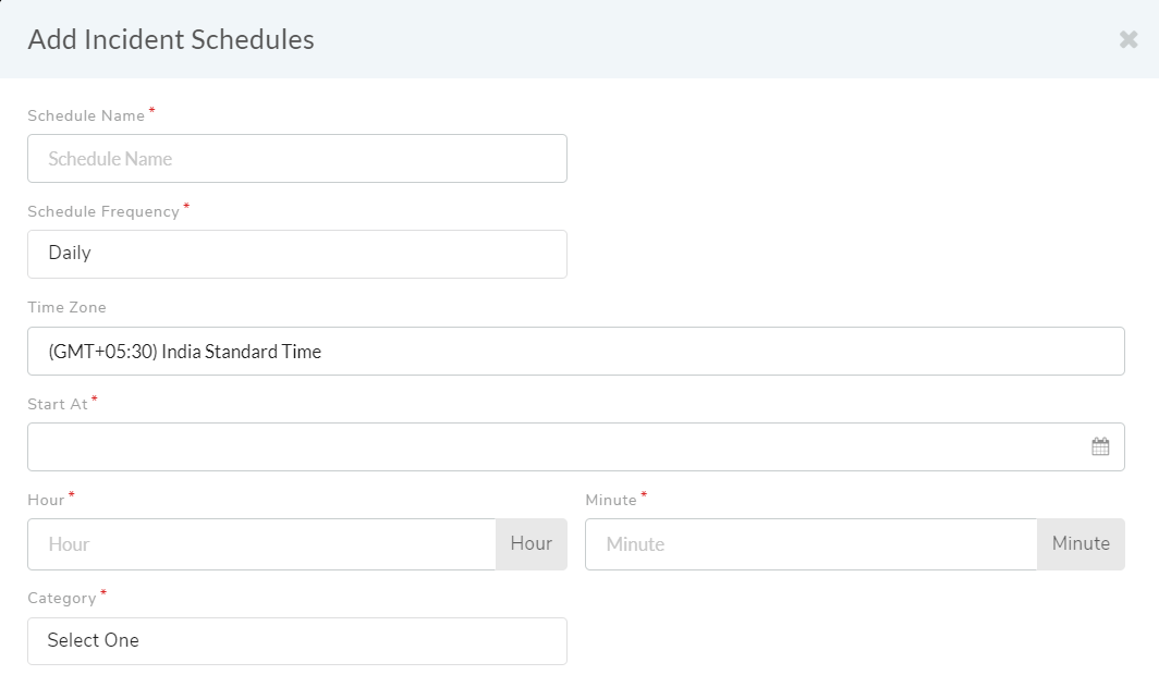 Scheduler Details