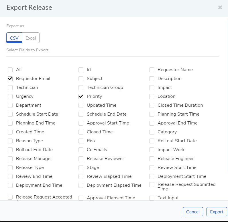 Export