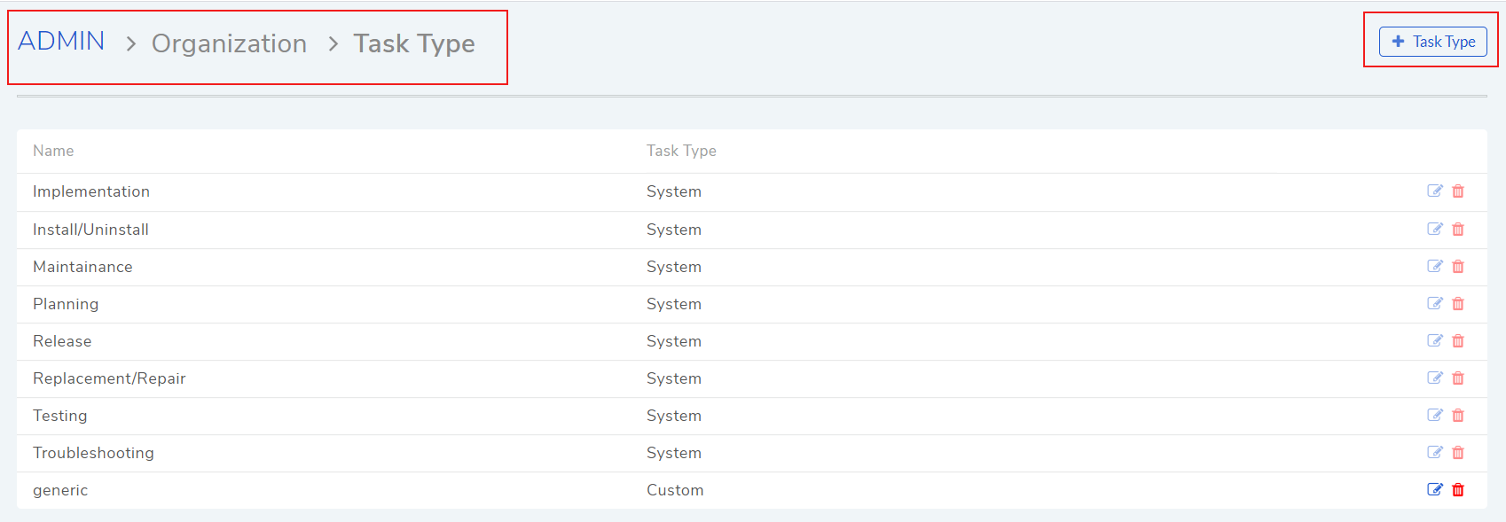 Create Task