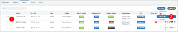 Disable NCM Device