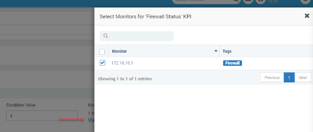Select monitors