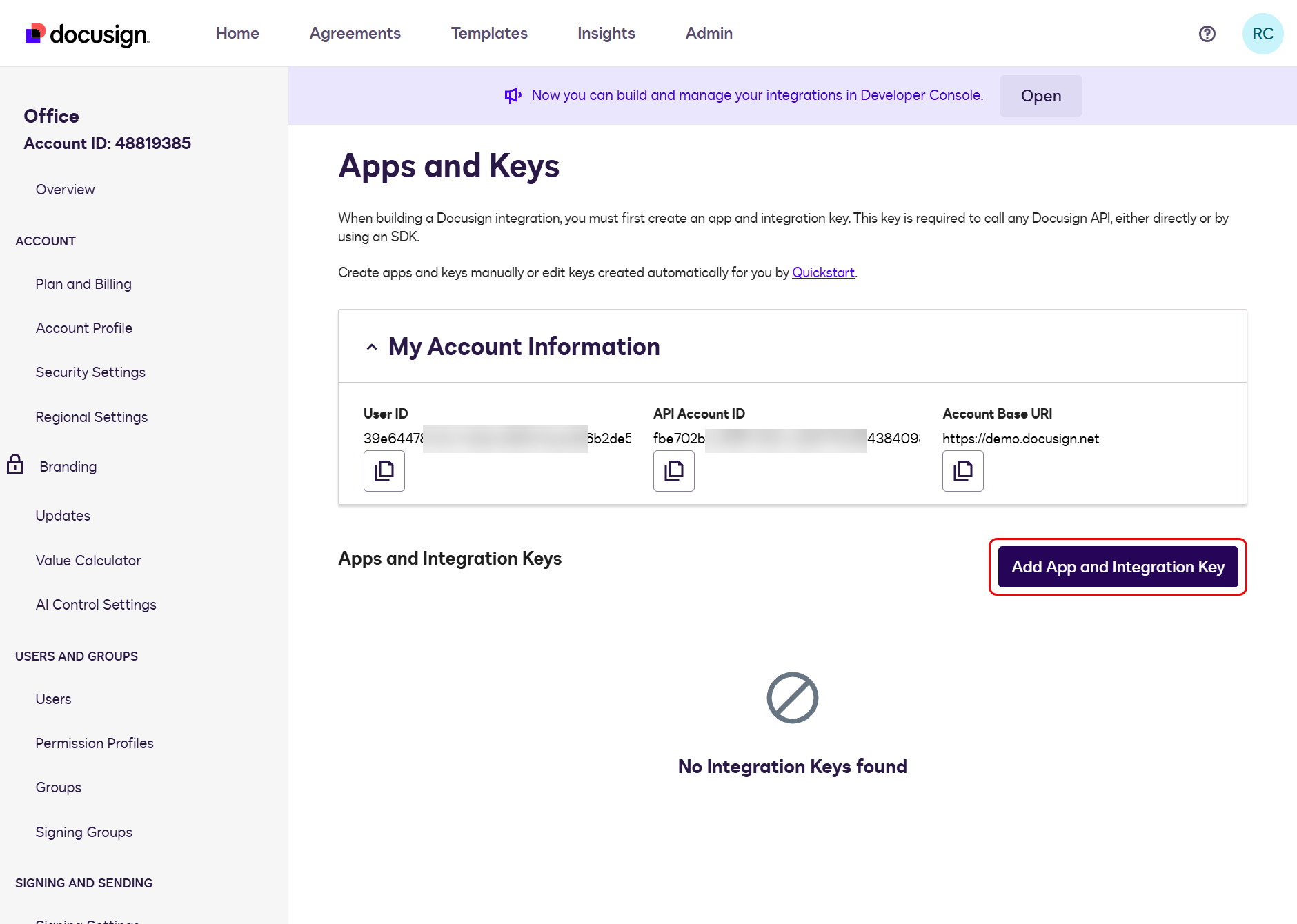 Add App dialog with the App Name field