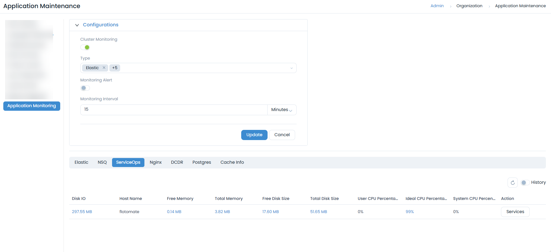 ServiceOps Monitoring