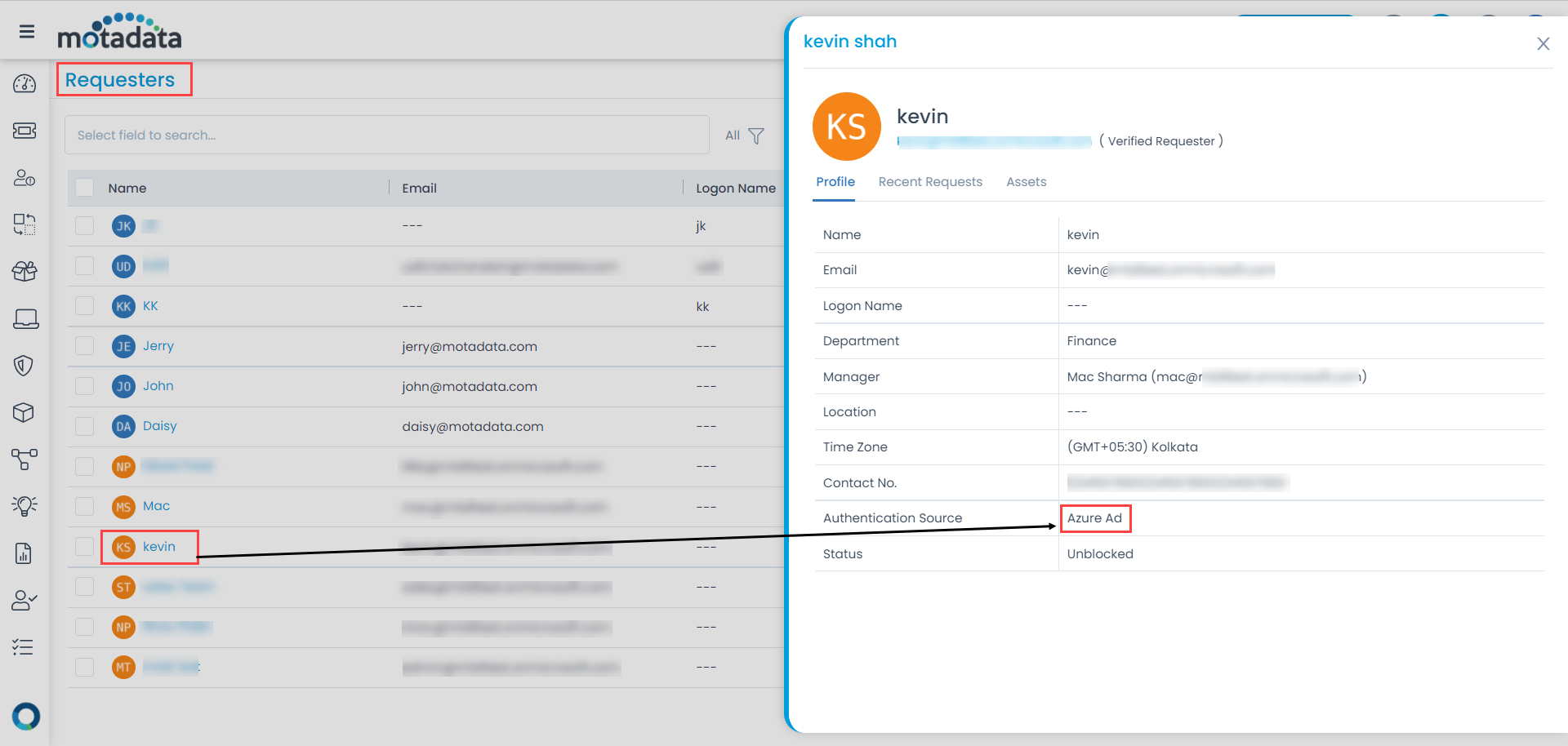 AzureAD Imported Users