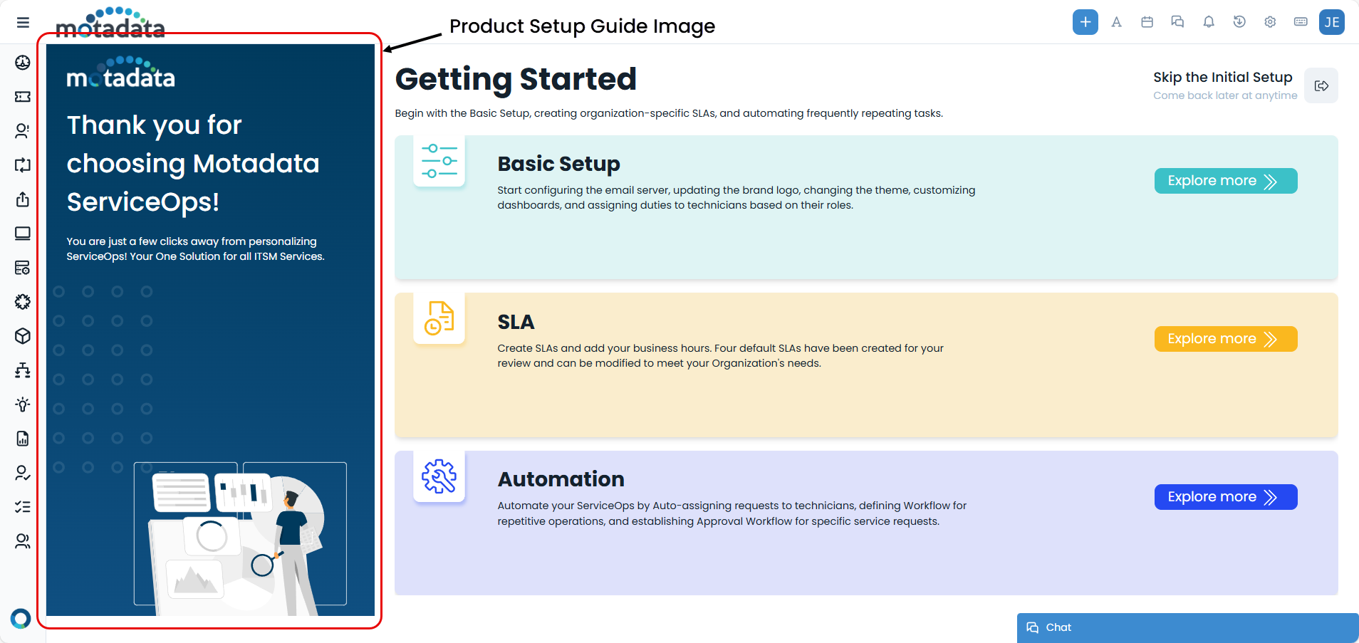 Product Setup Guide Image