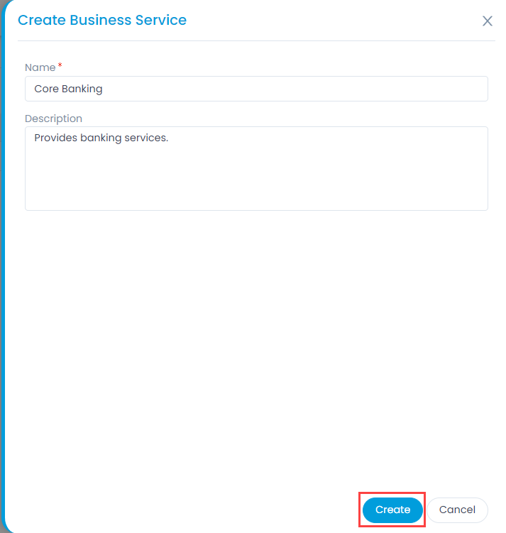 Create Business Service