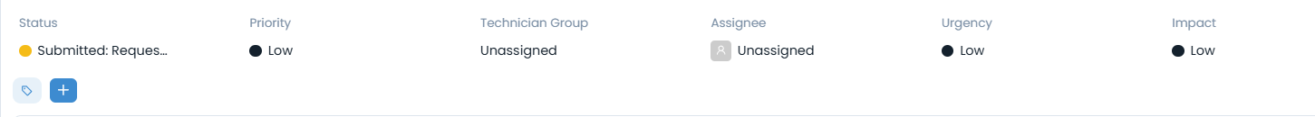Properties Showing Change Classifiers