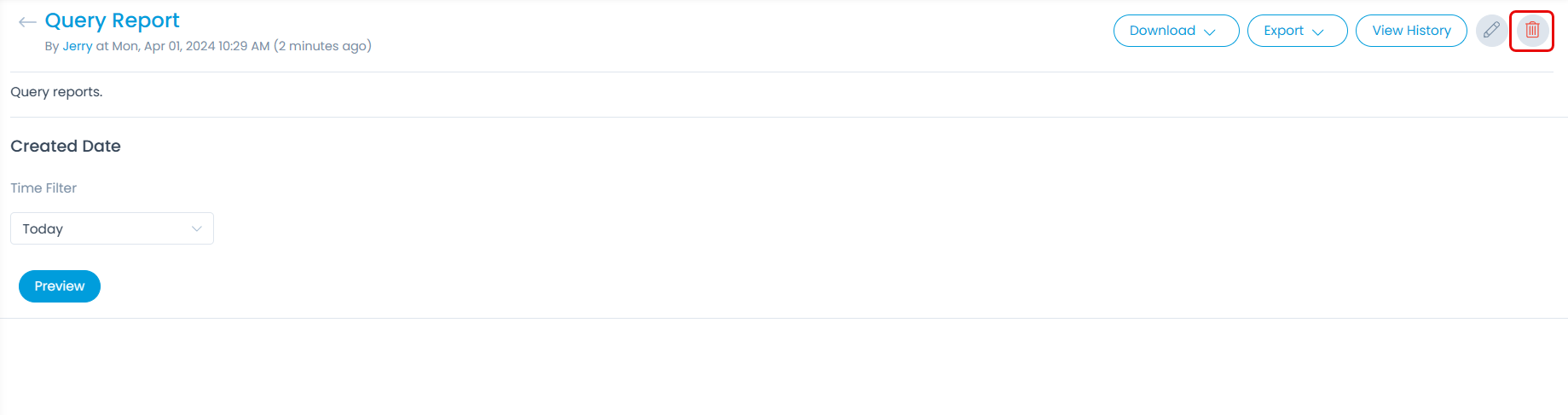 Edit from the Preview page