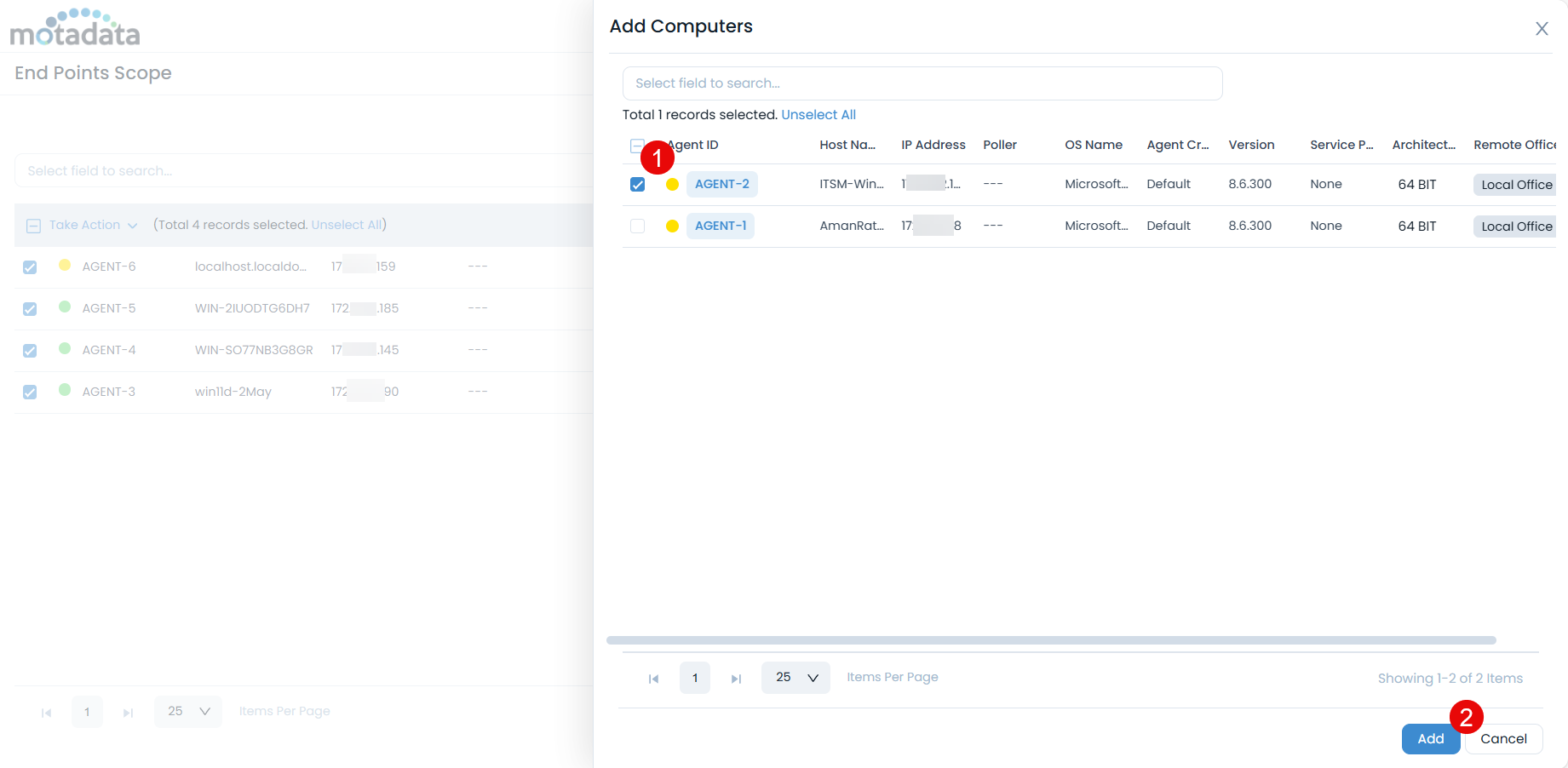 Add Computers to Scope