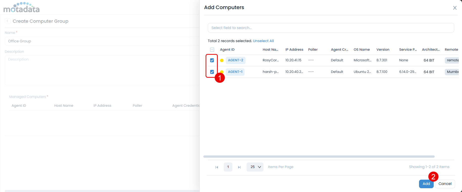 Add Computers to Group