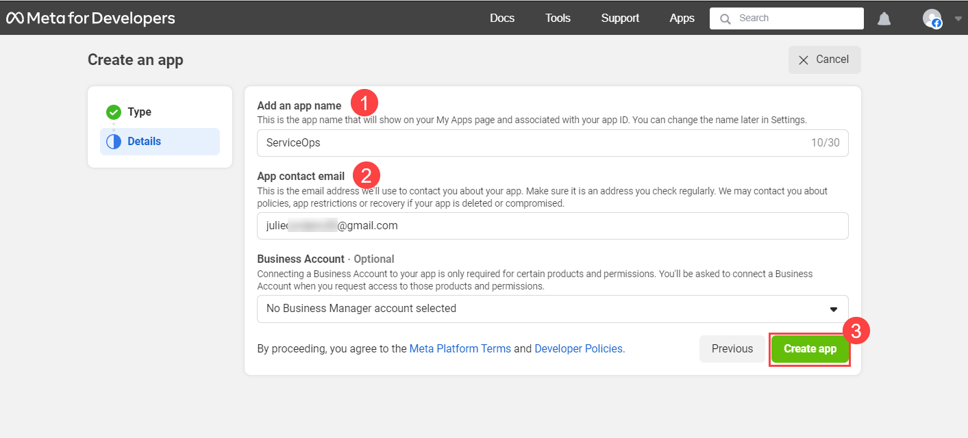 Enter the Basic Details