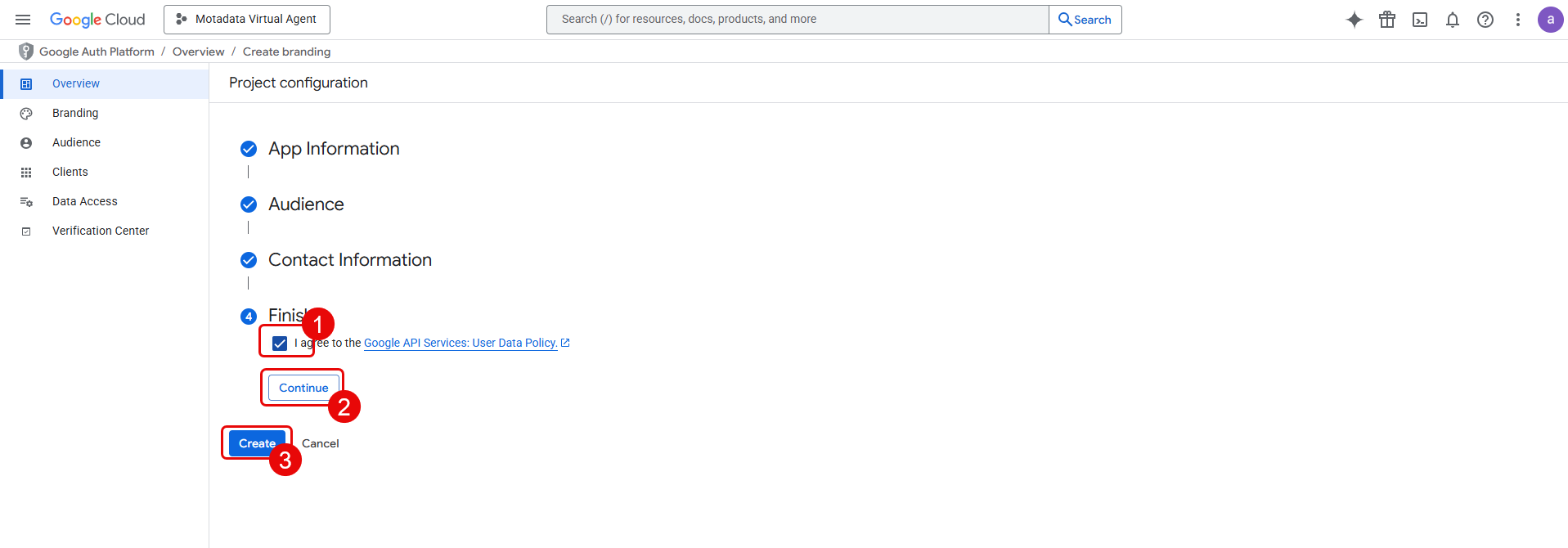 OAuth App Information