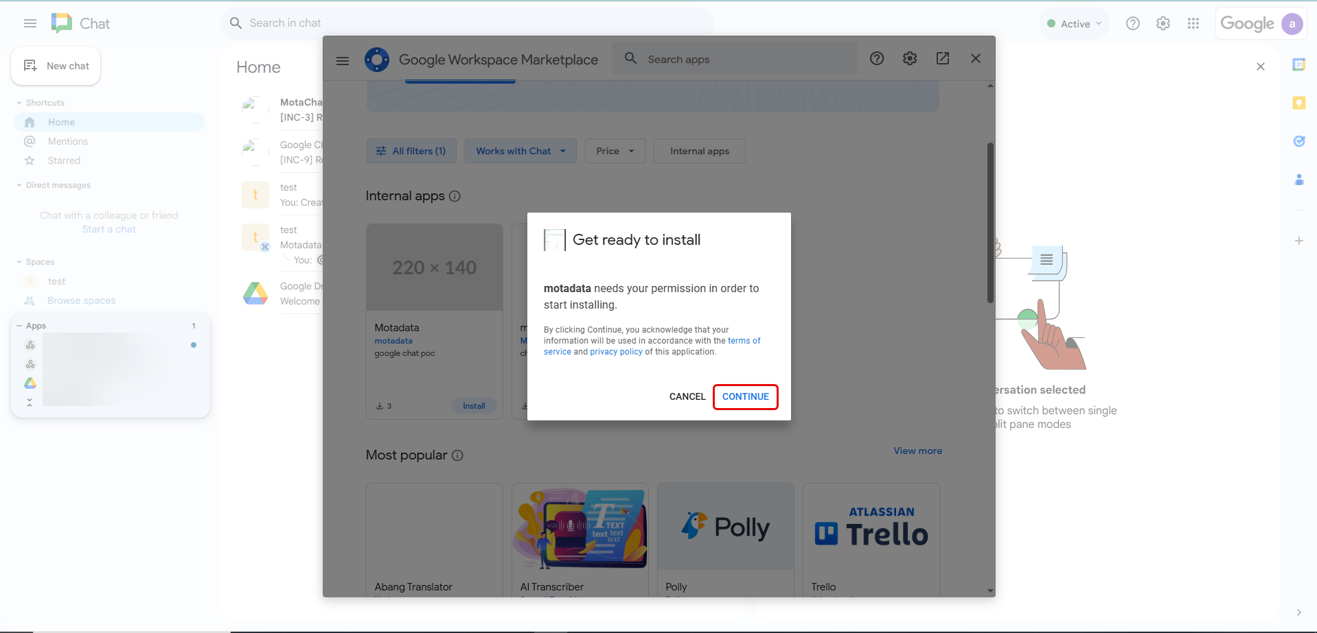 Marketplace SDK App Configuration