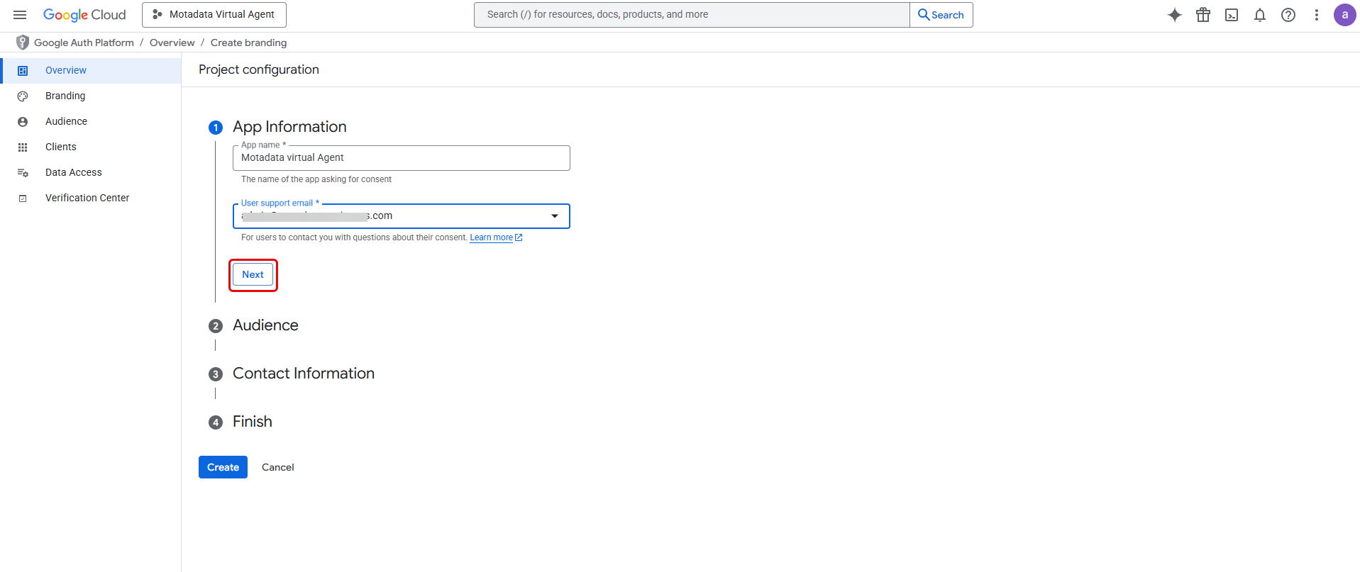 OAuth App Information