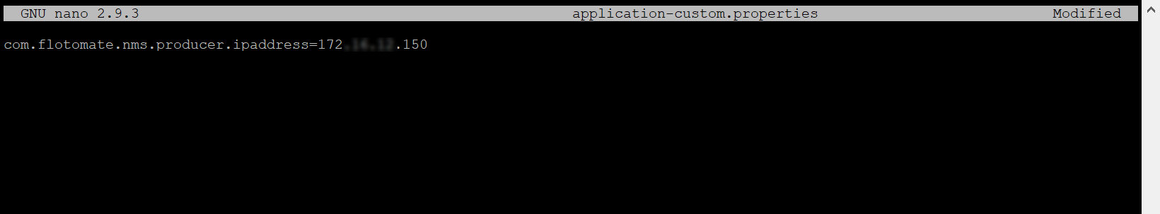 Setting Application Custom Properties