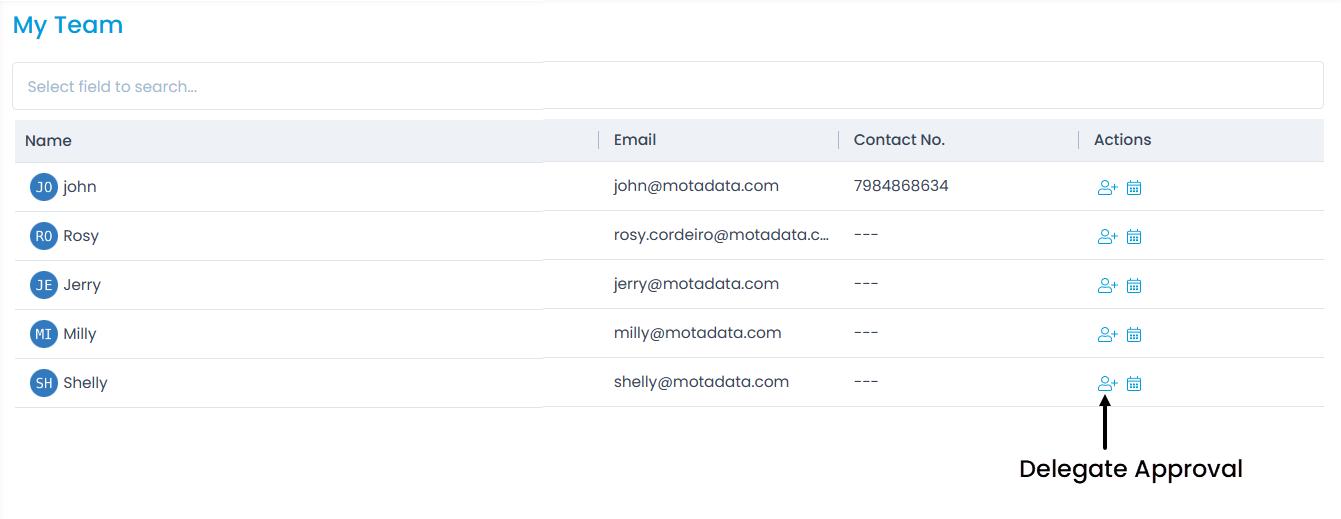 Delegate Approval Option