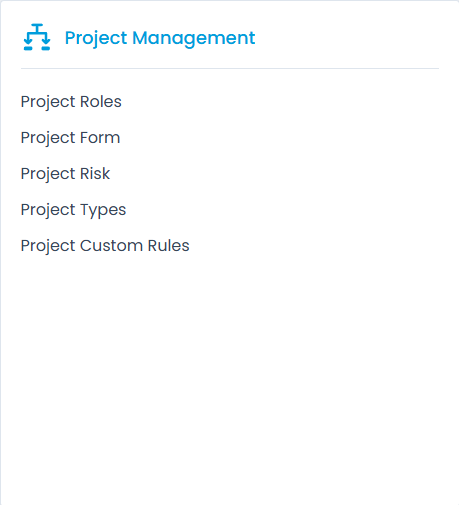 Project Management Options