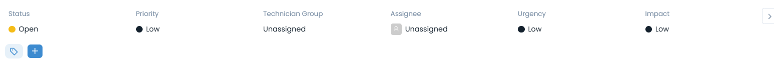 Properties showing Request Classifiers