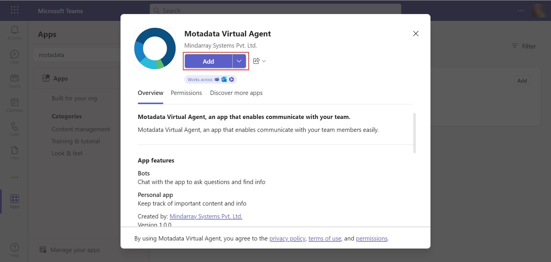 Add the Virtual Agent
